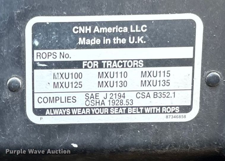 image for item FB3025 2006 Case IH MXU115 tractor