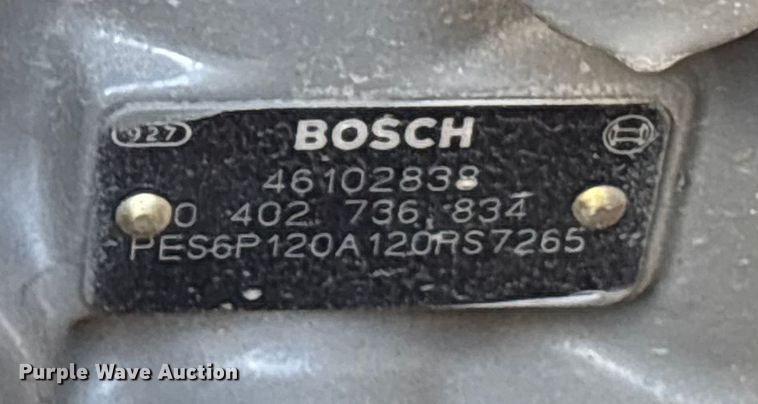 image for item FB3504 1995 Ford F800 pumper fire truck