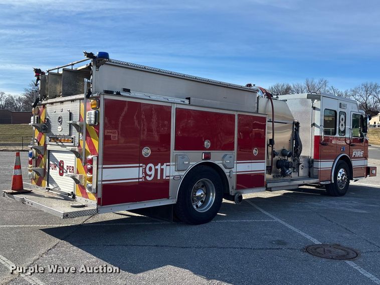 image for item FB3507 2016 Spartan LA41M-2142 pumper fire truck
