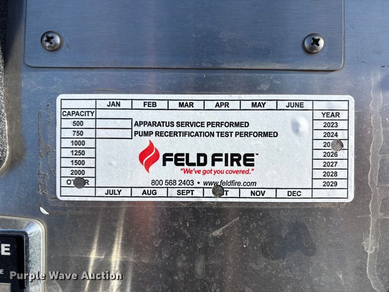 image for item FB3507 2016 Spartan LA41M-2142 pumper fire truck