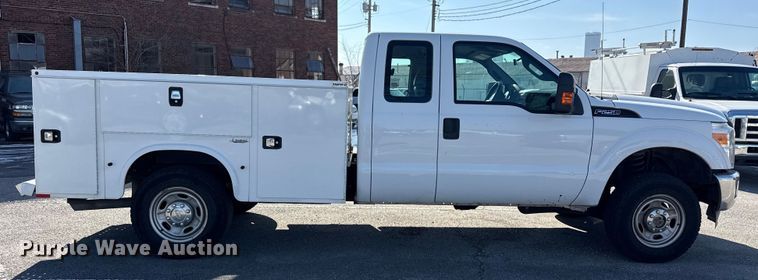 image for item FB8595 2012 Ford F250 Super Duty XL Ext. Cab utility bed pickup truck