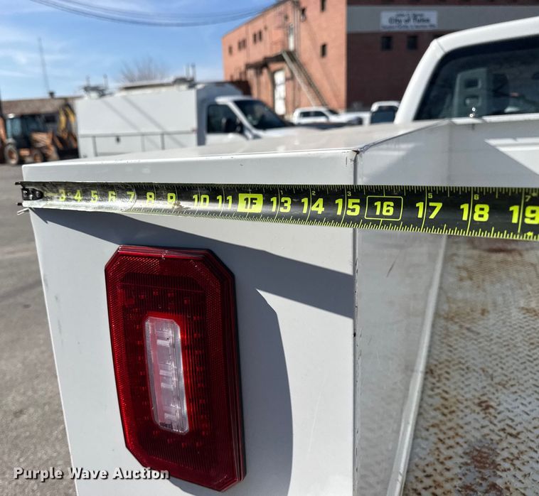 image for item FB8595 2012 Ford F250 Super Duty XL Ext. Cab utility bed pickup truck