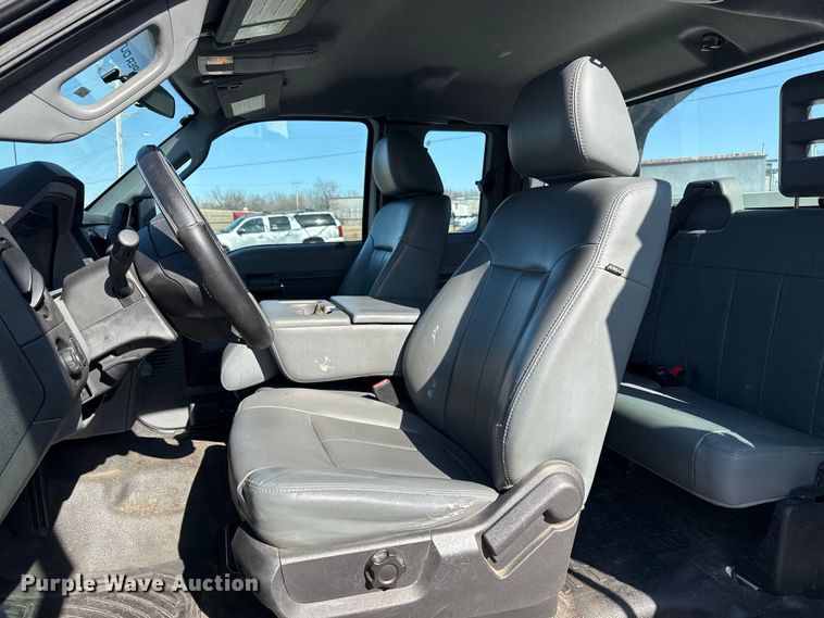 image for item FB8595 2012 Ford F250 Super Duty XL Ext. Cab utility bed pickup truck