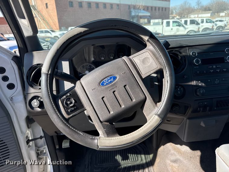 image for item FB8595 2012 Ford F250 Super Duty XL Ext. Cab utility bed pickup truck