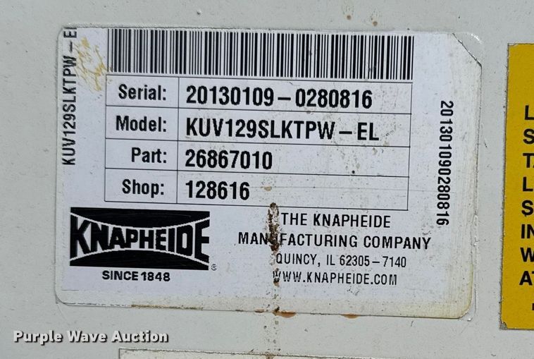 image for item FB8596 2012 Ford E350 Super Duty utility van