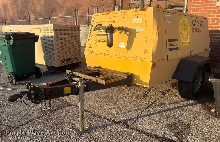 image for item FB8599 1995 Atlas Cooco XAS99JD air compressor