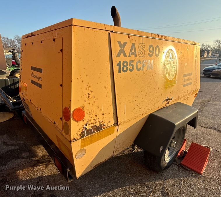 image for item FB8599 1995 Atlas Cooco XAS99JD air compressor