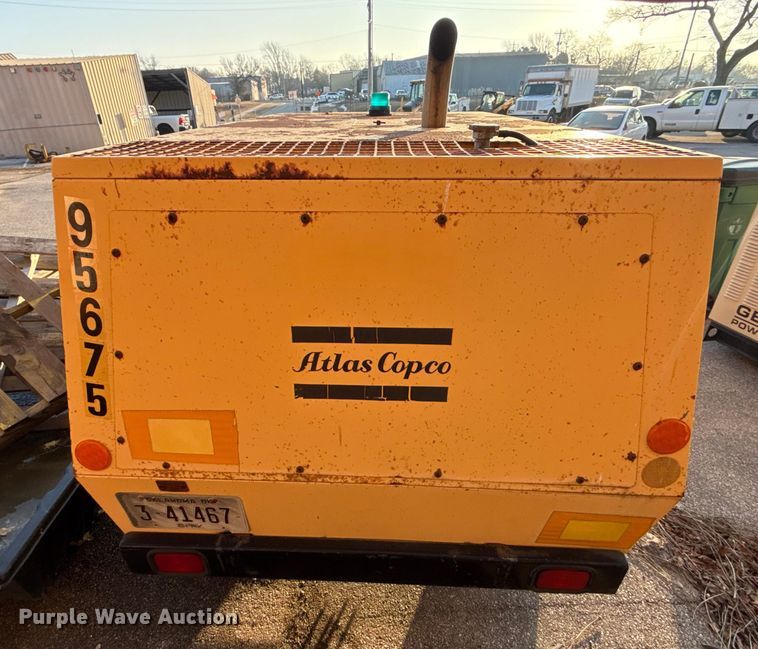 image for item FB8599 1995 Atlas Cooco XAS99JD air compressor