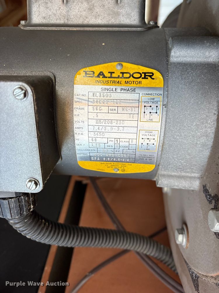 image for item FB8601 Zero 55-300R&DAG 1PH sand blast cabinet