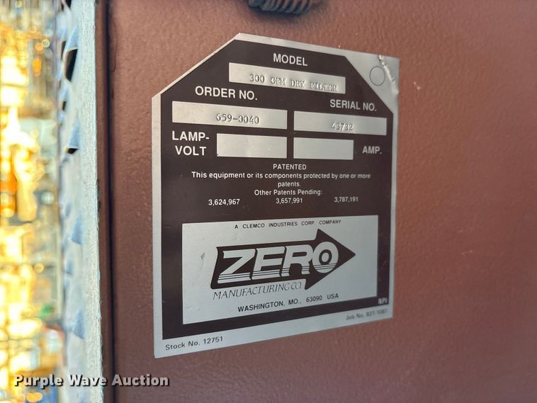 image for item FB8601 Zero 55-300R&DAG 1PH sand blast cabinet