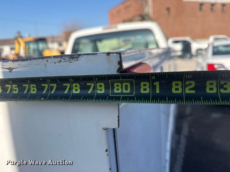 image for item FB8603 2011 Ford F250 Super Duty XLT utility bed pickup truck