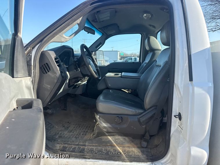 image for item FB8603 2011 Ford F250 Super Duty XLT utility bed pickup truck