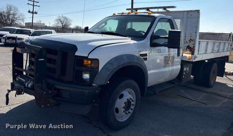 image for item FB8607 2010 Ford F450 Super Duty XL dump truck