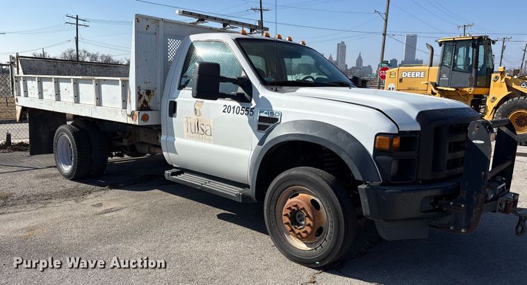 image for item FB8607 2010 Ford F450 Super Duty XL dump truck