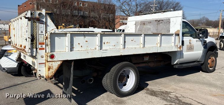 image for item FB8607 2010 Ford F450 Super Duty XL dump truck