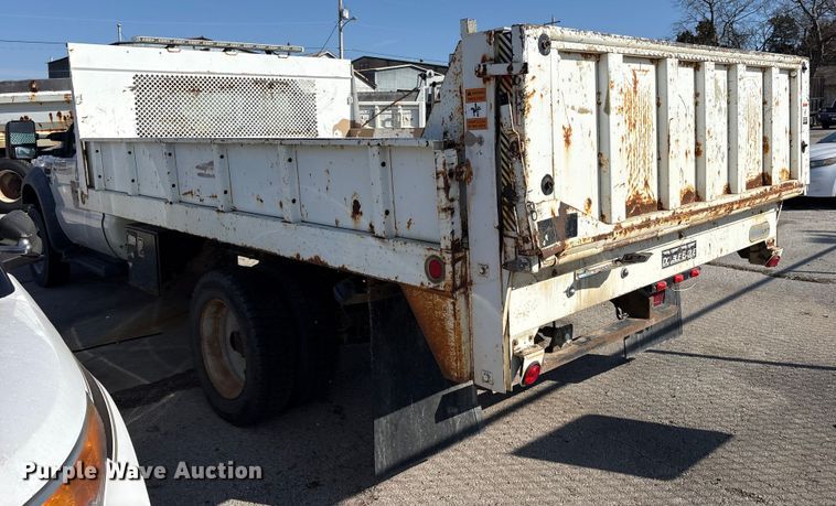 image for item FB8607 2010 Ford F450 Super Duty XL dump truck