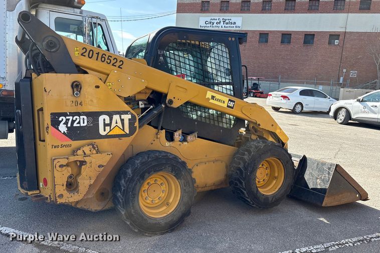 image for item FB8609 2016 Caterpillar 272D skid steer loader