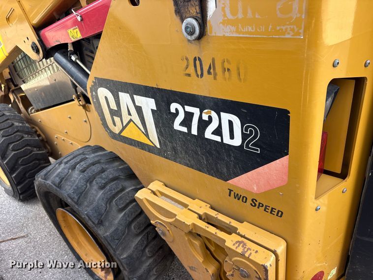 image for item FB8609 2016 Caterpillar 272D skid steer loader