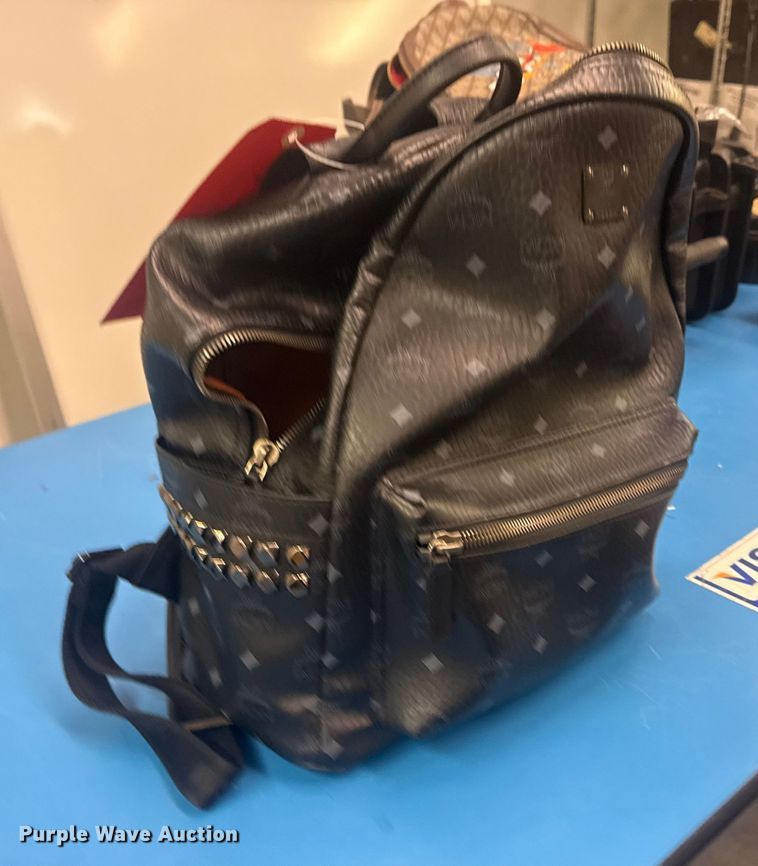 image for item FB8613 MCM Stark Visetos canvas backpack