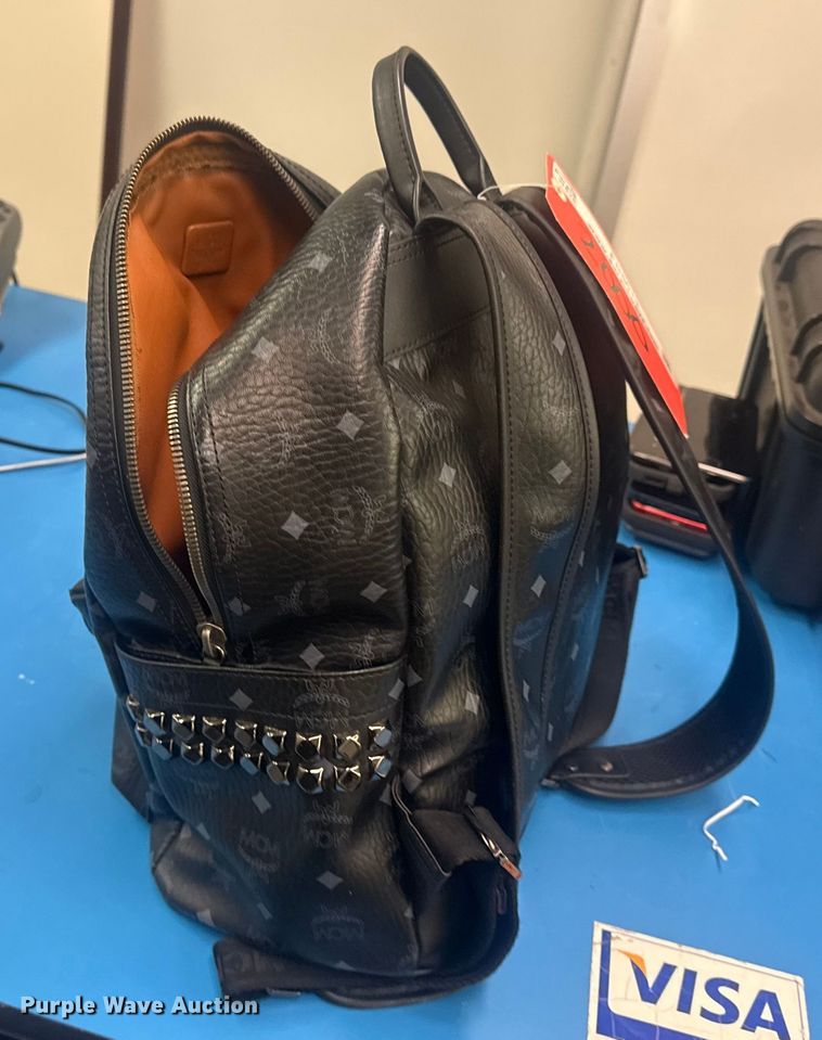 image for item FB8613 MCM Stark Visetos canvas backpack