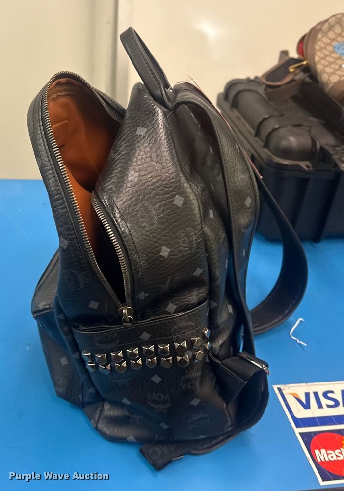 image for item FB8613 MCM Stark Visetos canvas backpack