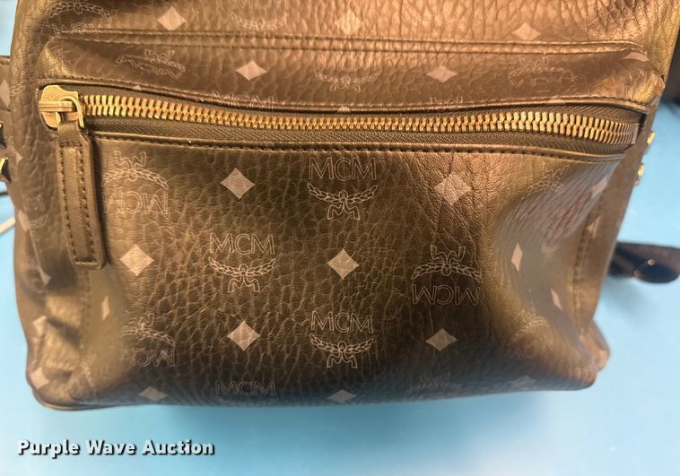 image for item FB8613 MCM Stark Visetos canvas backpack