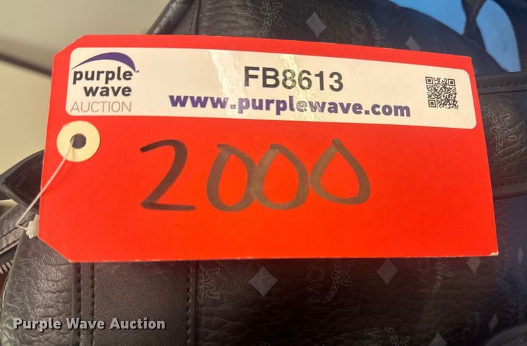 image for item FB8613 MCM Stark Visetos canvas backpack