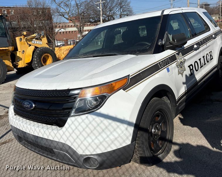 image for item FB8628 2013 Ford Explorer Police Interceptor SUV