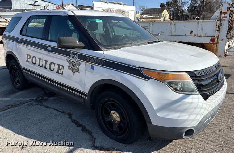 image for item FB8628 2013 Ford Explorer Police Interceptor SUV