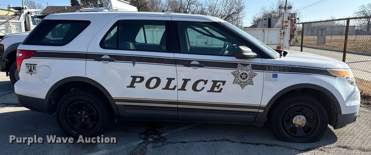 image for item FB8628 2013 Ford Explorer Police Interceptor SUV