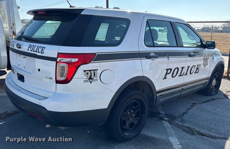 image for item FB8628 2013 Ford Explorer Police Interceptor SUV