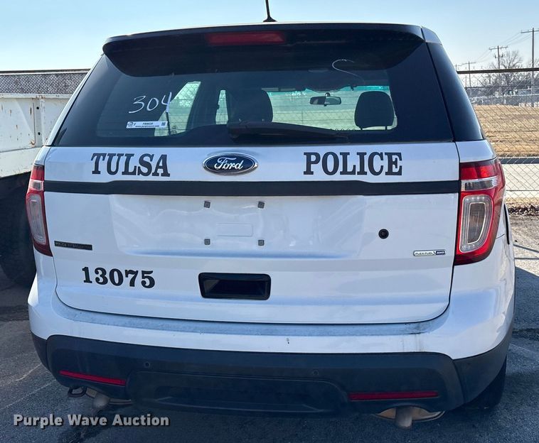 image for item FB8628 2013 Ford Explorer Police Interceptor SUV