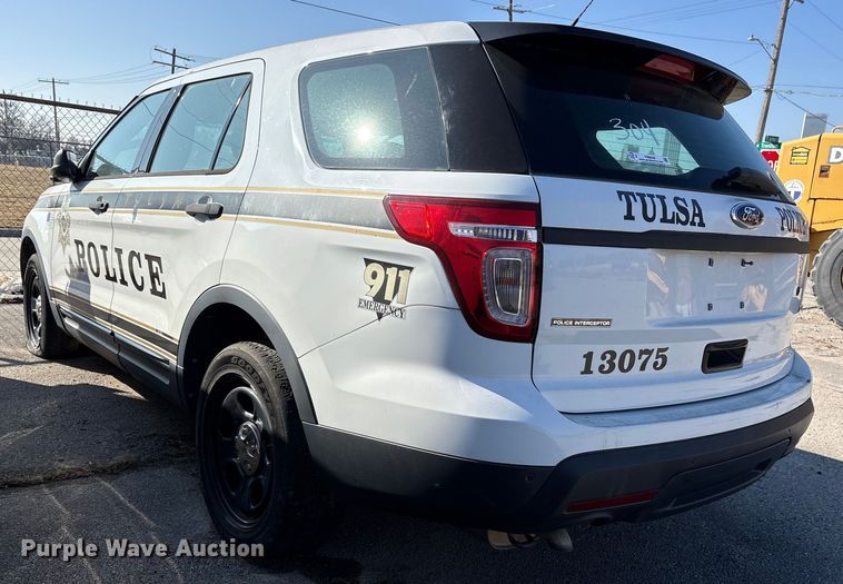 image for item FB8628 2013 Ford Explorer Police Interceptor SUV