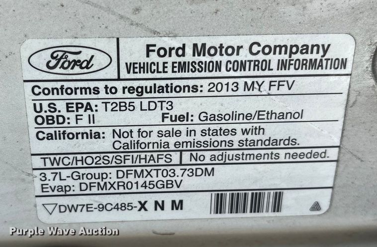 image for item FB8628 2013 Ford Explorer Police Interceptor SUV