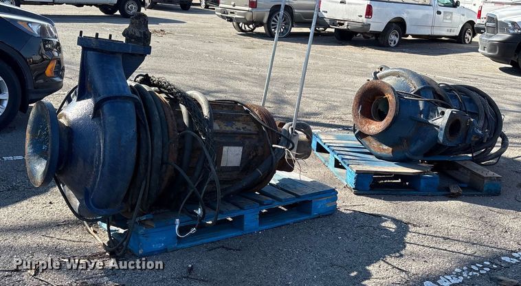 image for item FB8631 (2) Fairbanks Morse submersible  pumps