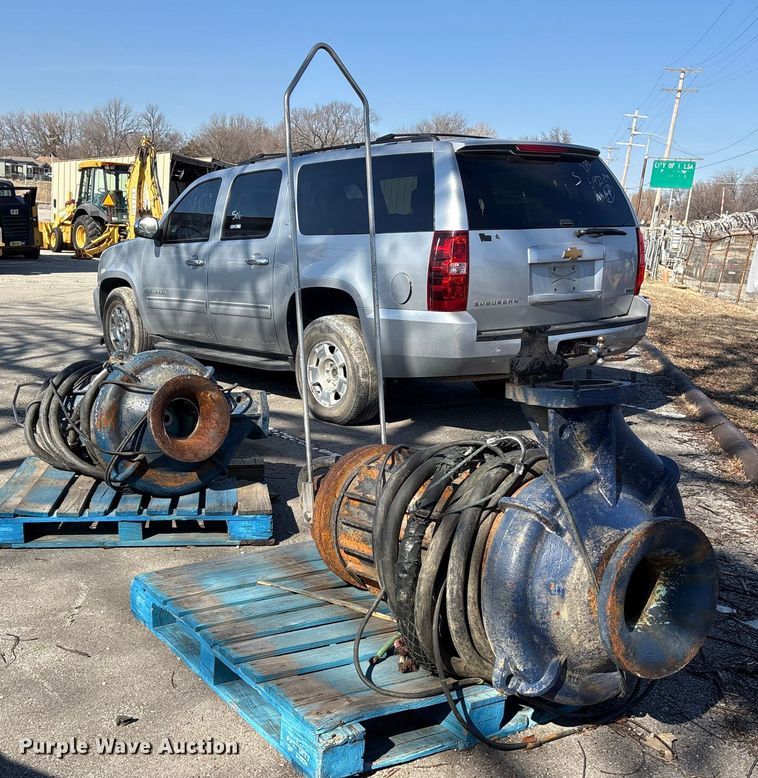 image for item FB8631 (2) Fairbanks Morse submersible  pumps