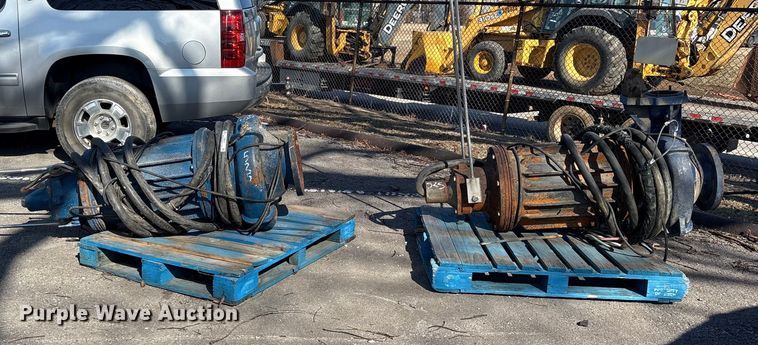 image for item FB8631 (2) Fairbanks Morse submersible  pumps