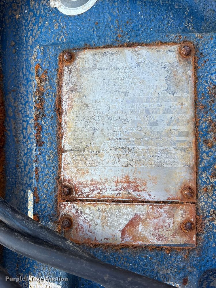 image for item FB8631 (2) Fairbanks Morse submersible  pumps