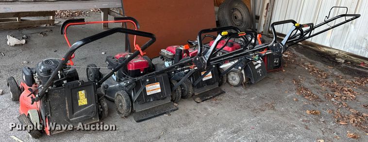 image for item FB8636  (5) push mowers 