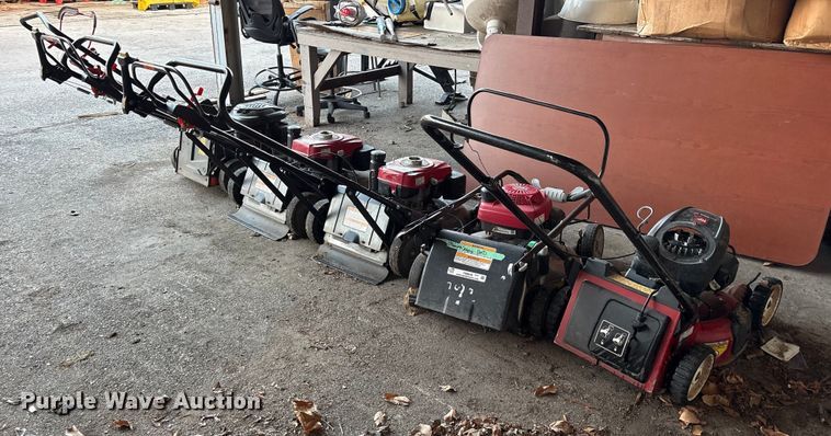 image for item FB8636  (5) push mowers 