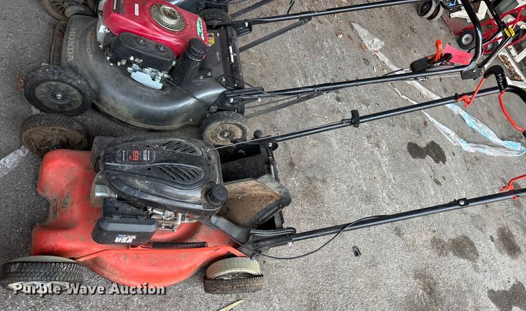 image for item FB8636  (5) push mowers 