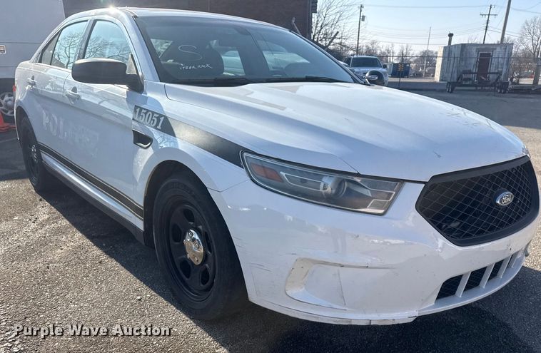 image for item FB8638 2015 Ford Taurus Police Interceptor 