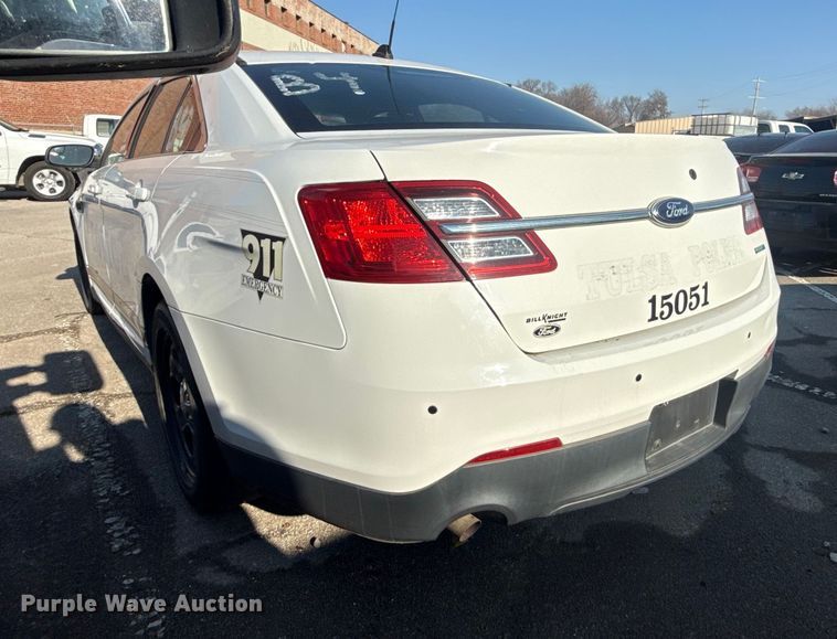 image for item FB8638 2015 Ford Taurus Police Interceptor 