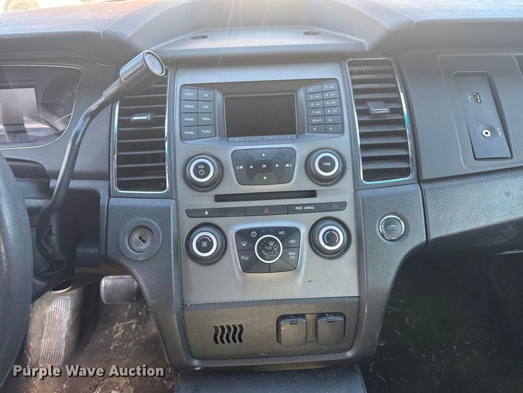 image for item FB8638 2015 Ford Taurus Police Interceptor 