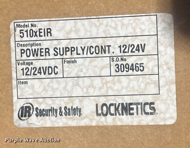 image for item FB8649 Locknetics equipment