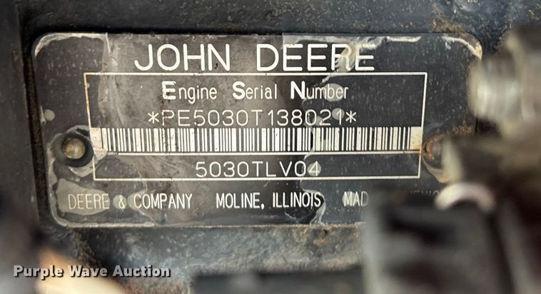image for item FC1538 2007 John Deere 5325 tractor