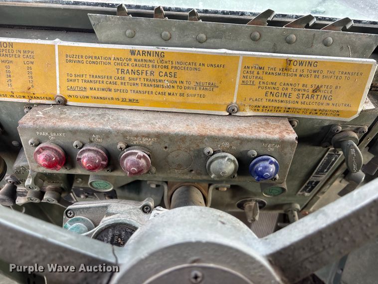 image for item FC1547 1990 AM General M929A2 dump truck