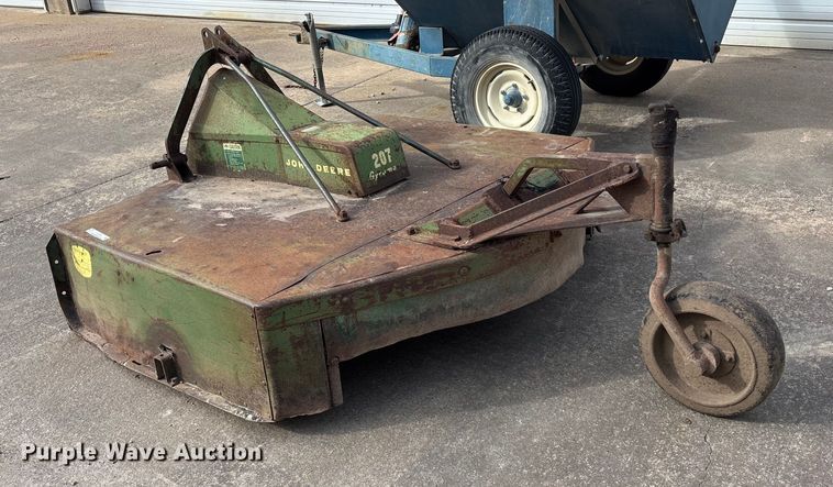image for item FC1553 John Deere 207 Gyramor rotary mower