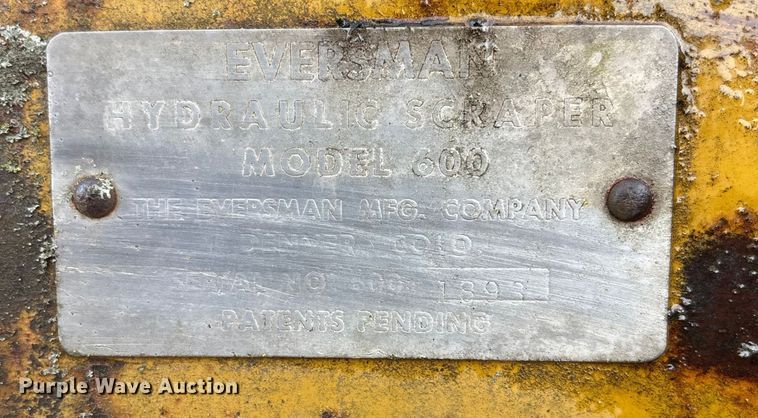 image for item FC1560 Eversman 600 scraper