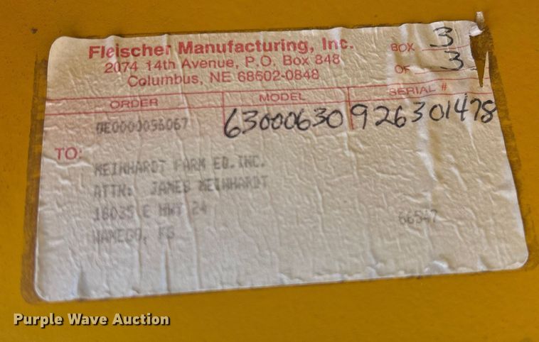 image for item FC1568 Buffalo Scout Row Crop field cultivator